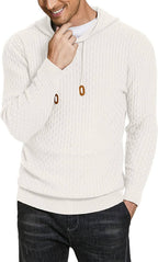 Uni Strick Pullover Mit Kapuze Sweatshirt