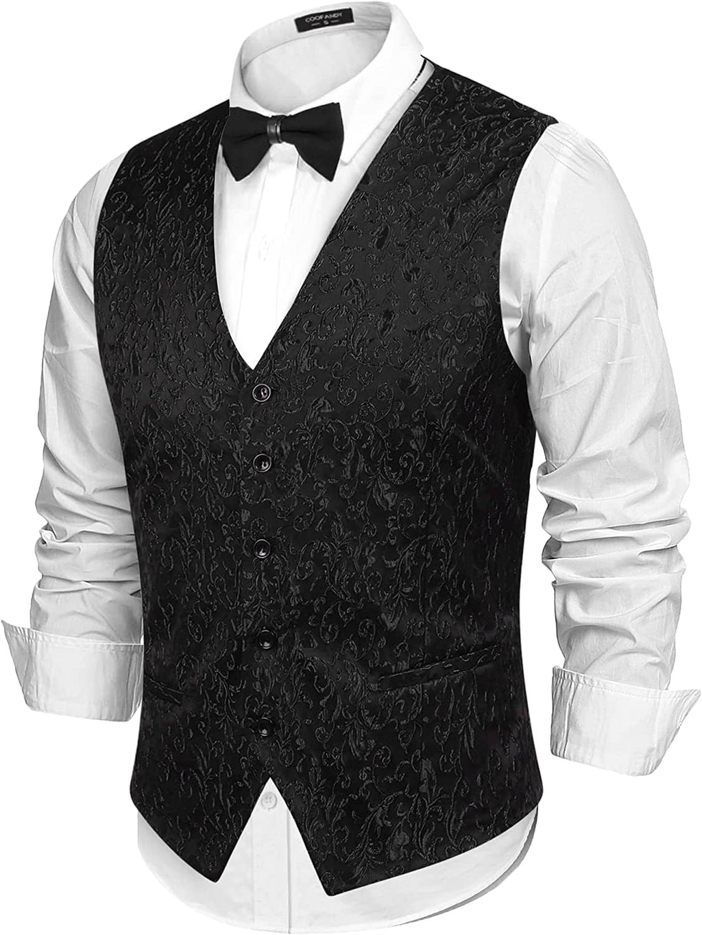 Blumen Victorian Tuxedo Anzug Weste