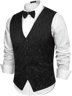 Blumen Victorian Tuxedo Anzug Weste