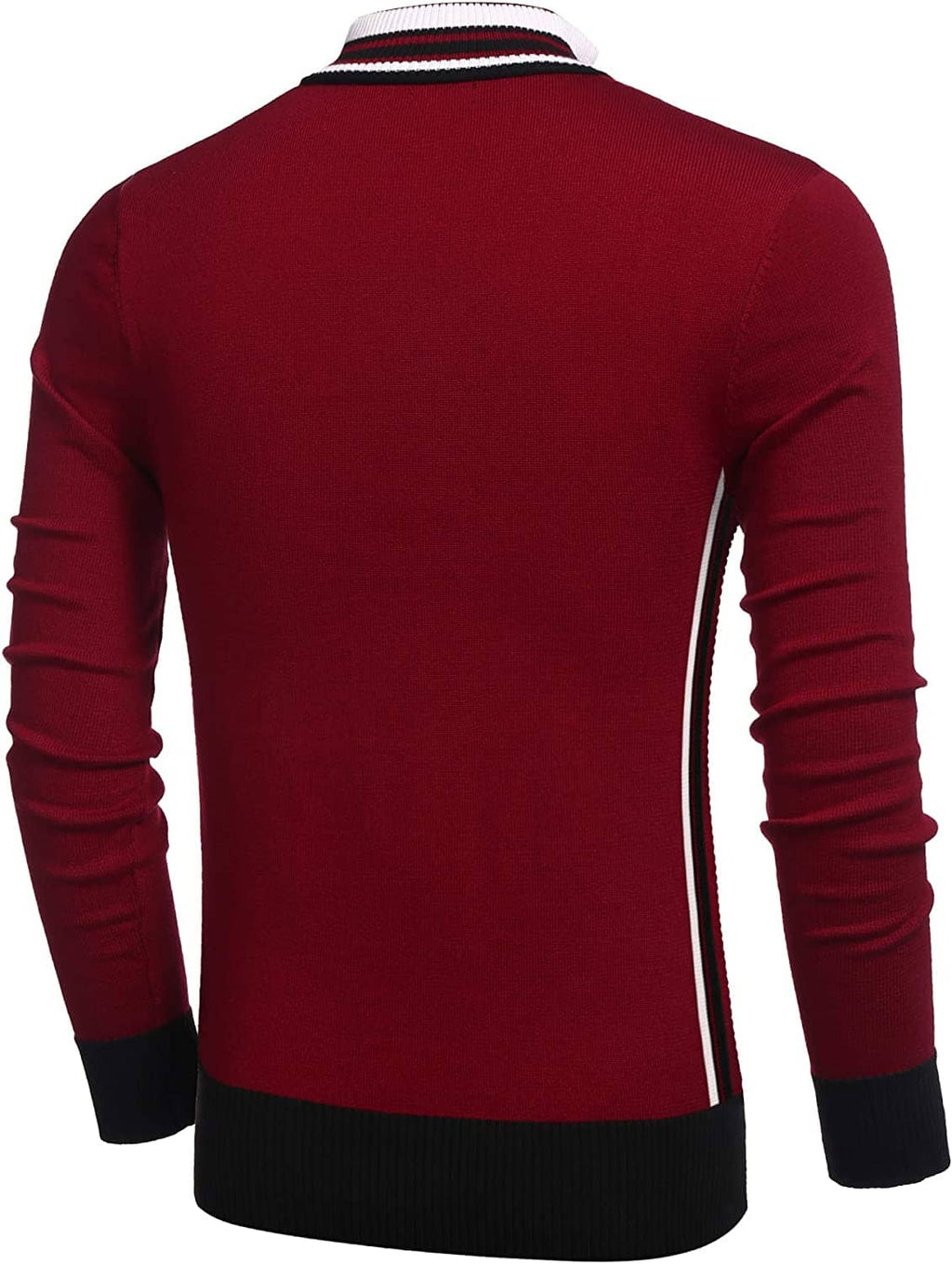 Gestreift Kragen Pullover Pullover