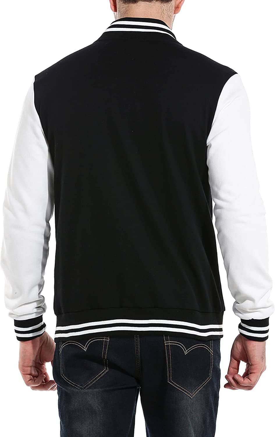 Fashion Varsity Baumwolle Bomber Jacken