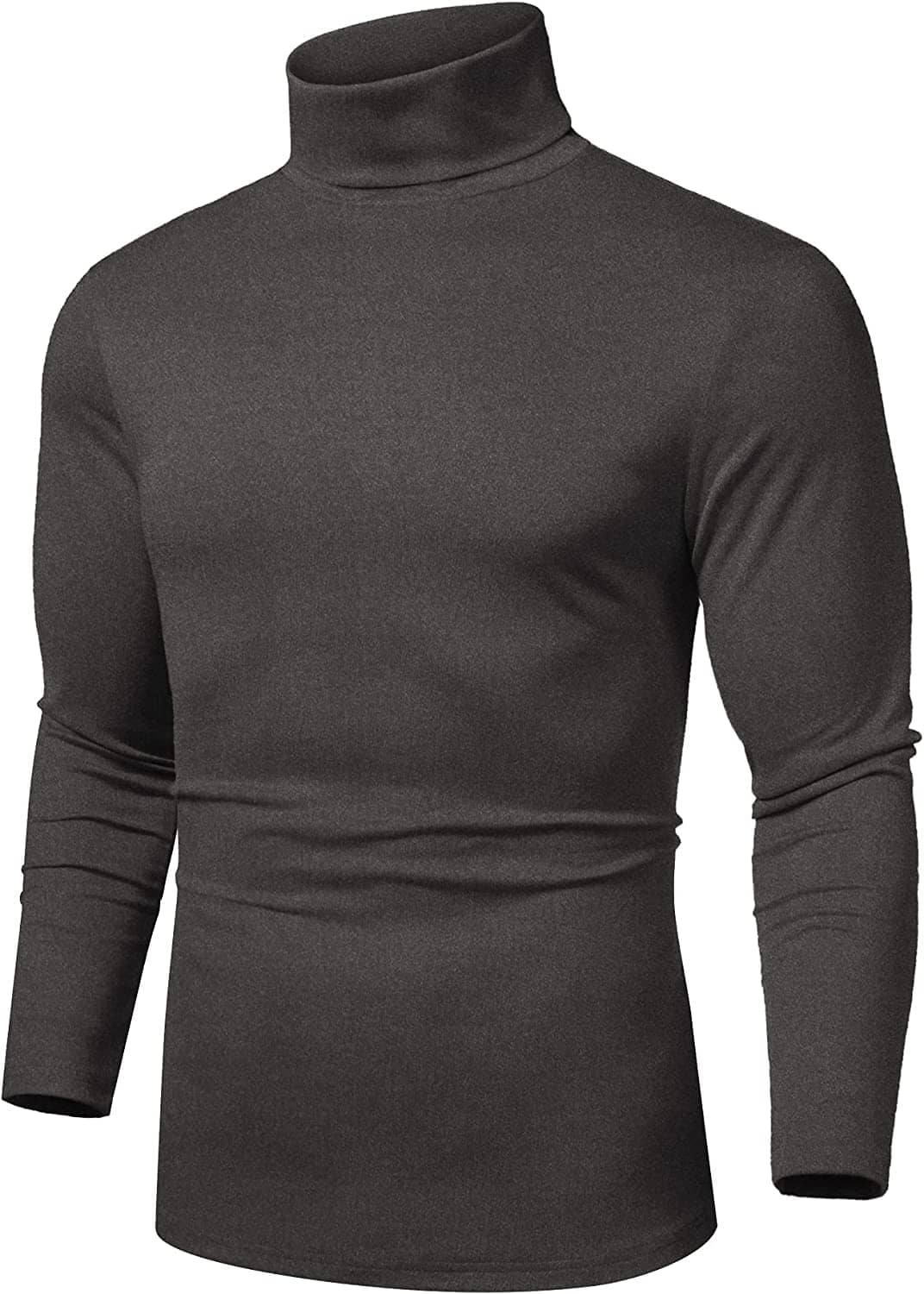 Slim Fit Basic Rollkragen Strick Pullover Pullover