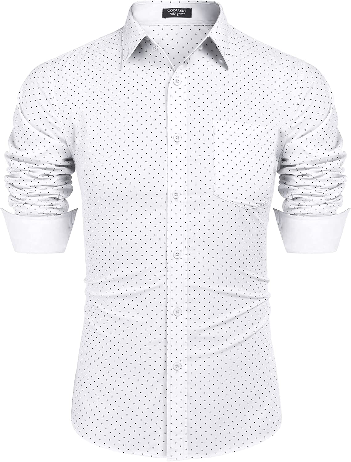 Men's Casual Lang Ärmel Hemd (US Only)