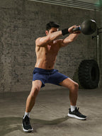2-Pack Schnell Trocken Gym Shorts