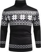 Slim Fit Basic Rollkragen Strick Pullover Pullover