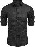 Men's Casual Lang Ärmel Hemd (US Only)
