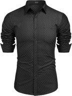 Men's Casual Lang Ärmel Hemd (US Only)