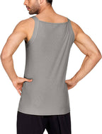 2 Pack Tank Tops Baumwolle Workout Undershirts