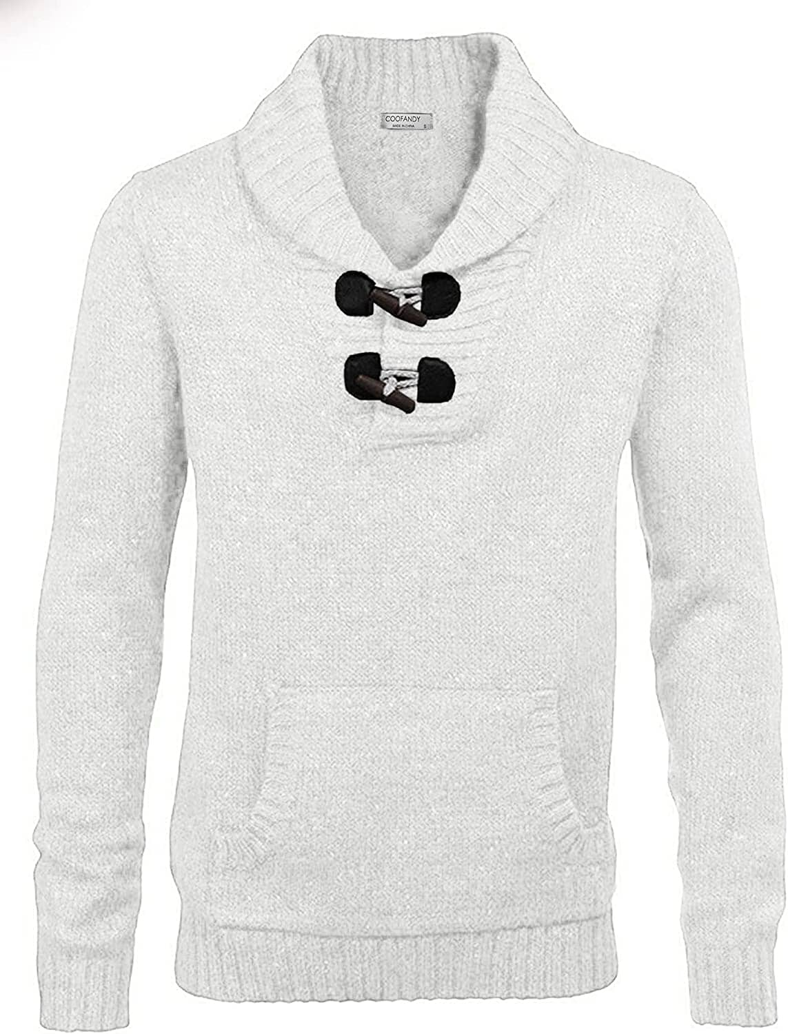Schalkragen Kragen Pullover Strick Pullover with Pockets
