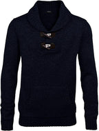 Schalkragen Kragen Pullover Strick Pullover with Pockets