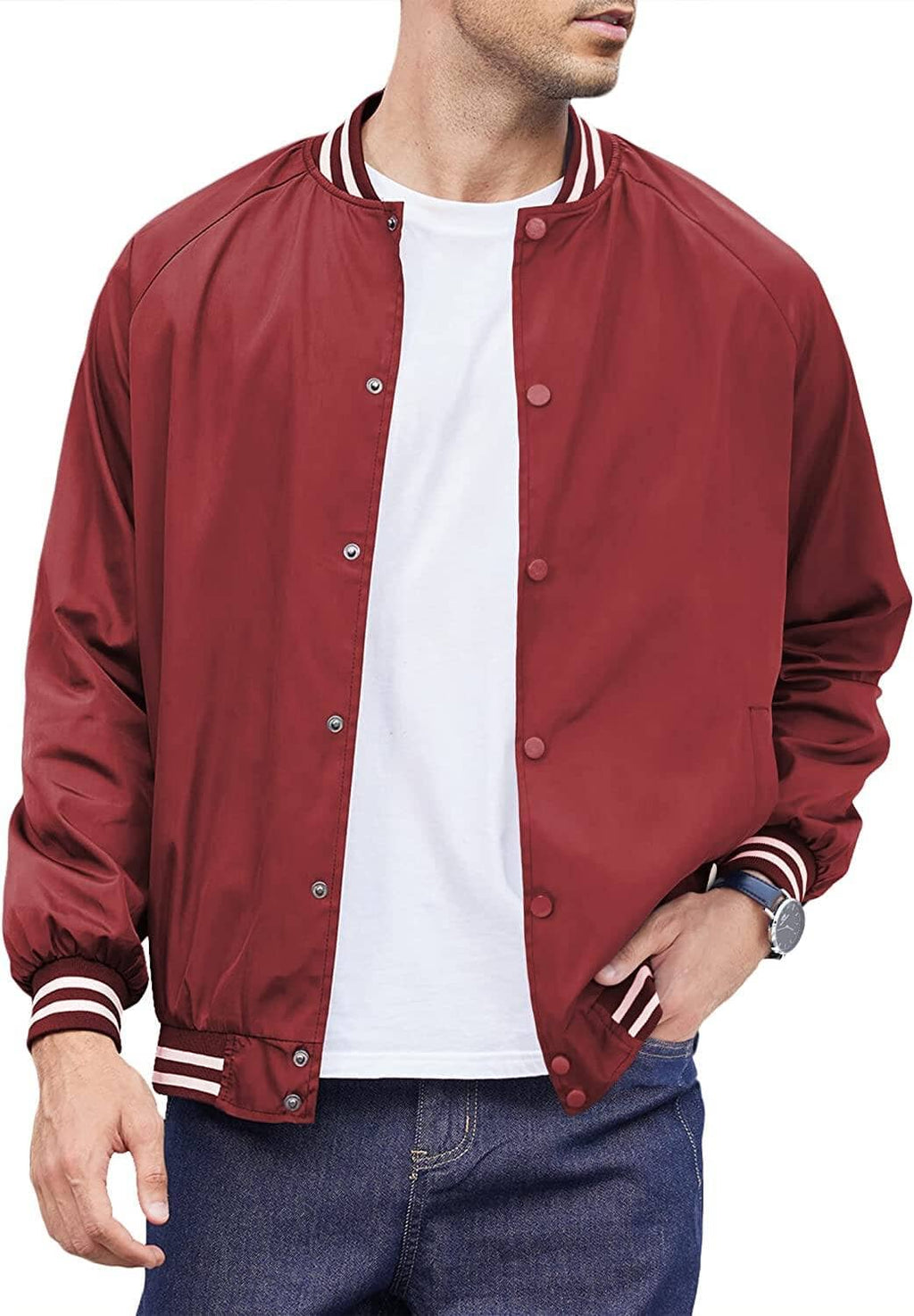 Varsity Lightweight Baseball Bomber Jacken