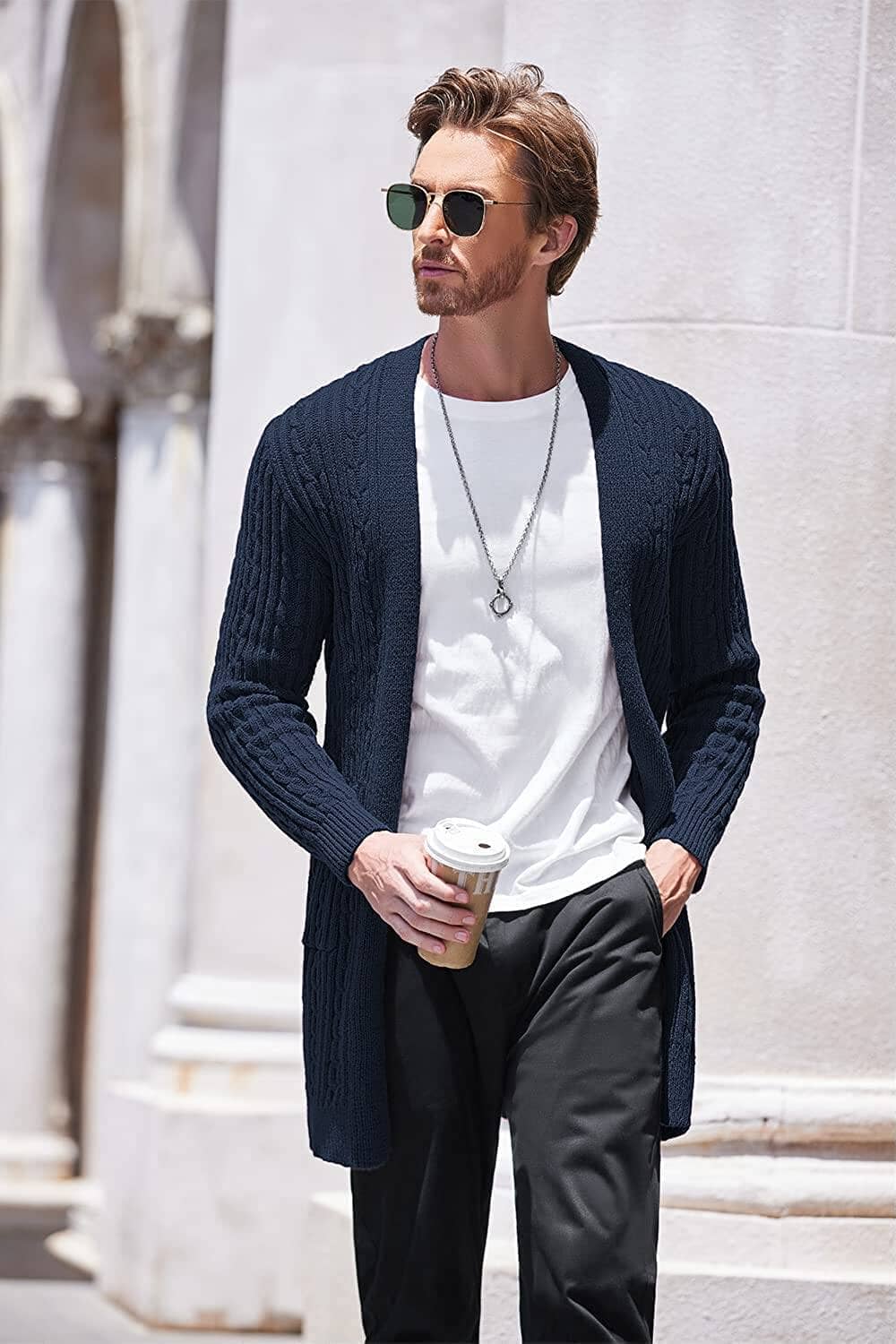 Lang Cardigan Open Front Pullover