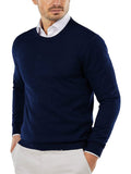 Crew Neck Slim Fit Pullover Strick Pullover