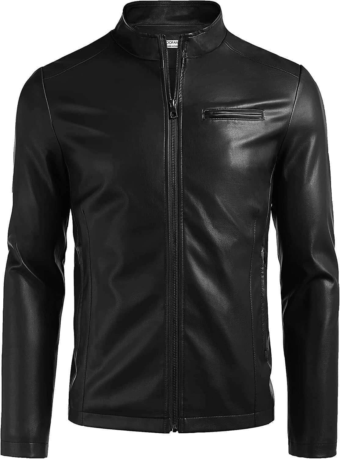 Motorcycle Leather Lightweight Jacke Mantel