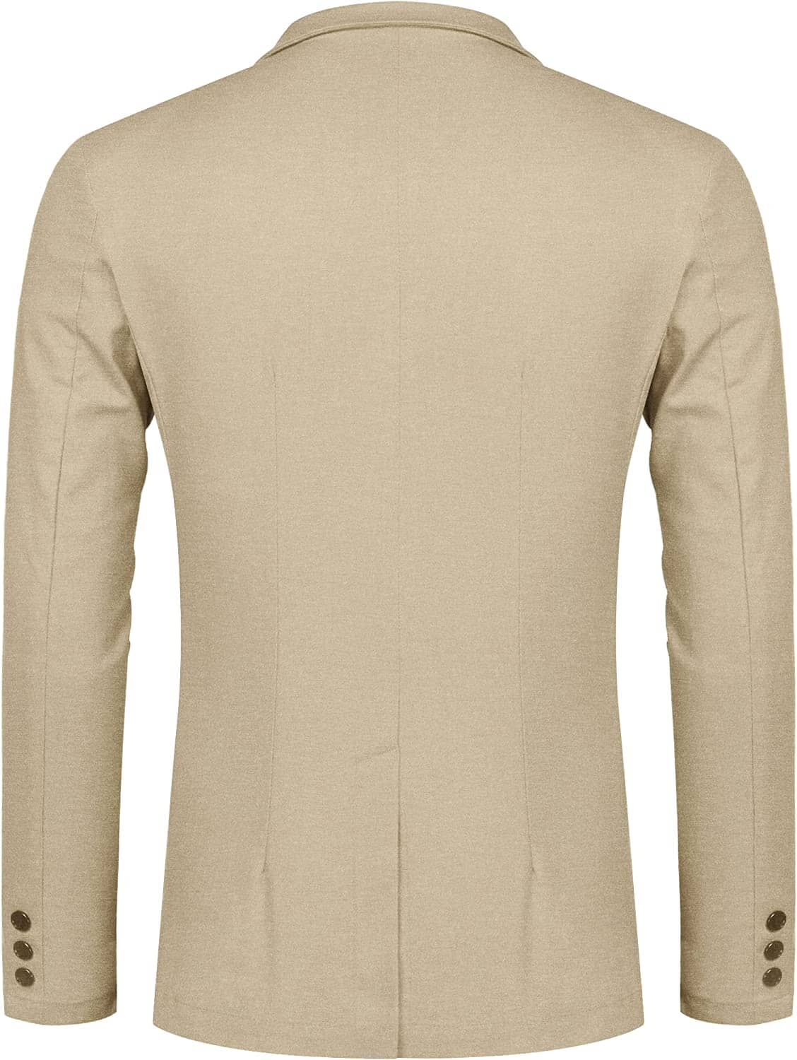 Casual Regular Fit Lightweight Leinen Blazer