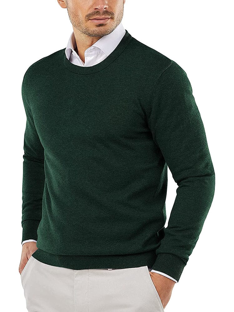 Crew Neck Slim Fit Pullover Strick Pullover