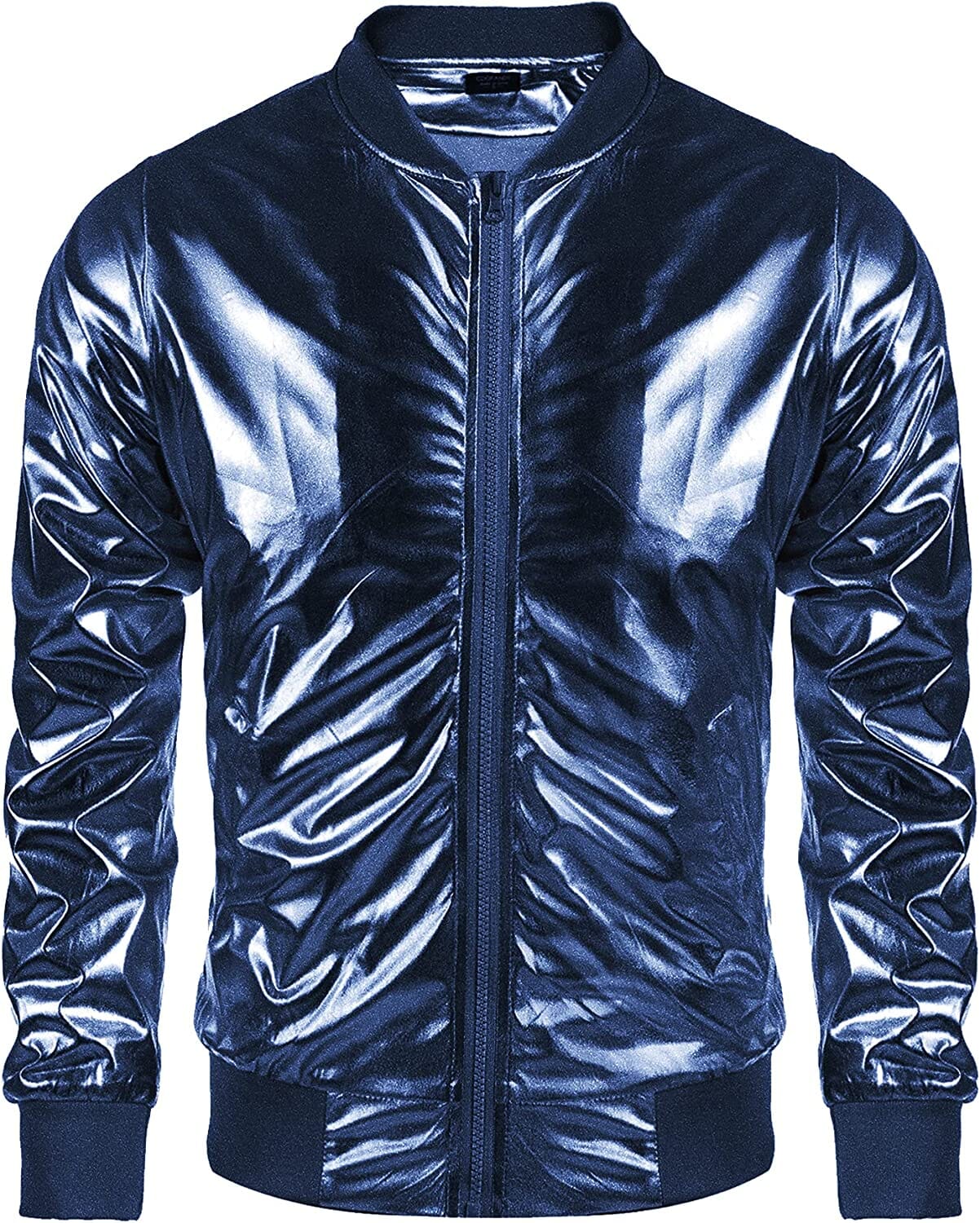 70s Disco Christmas Party Zip-up Jacke