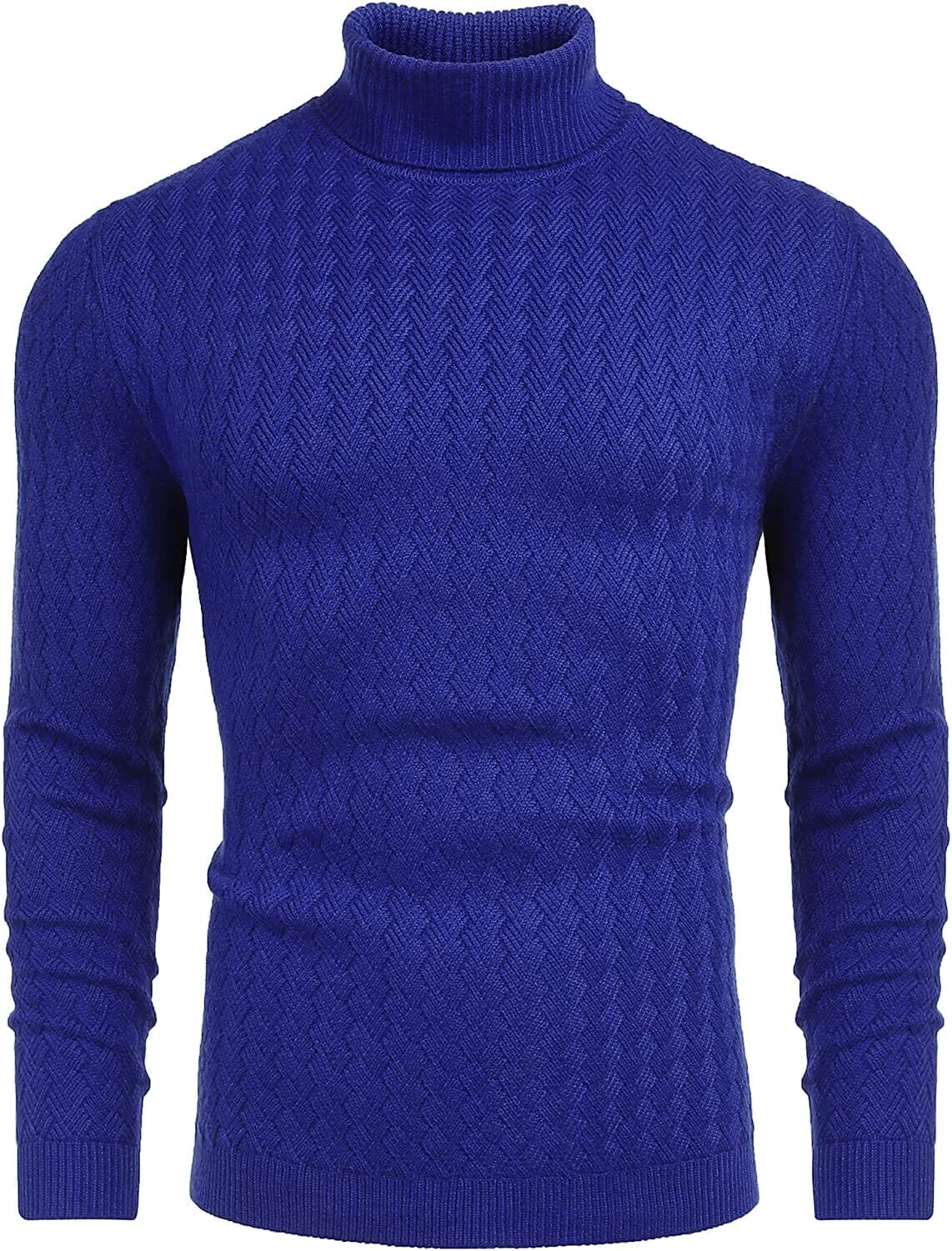 Rollkragen Patterned Strick Pullover Pullover