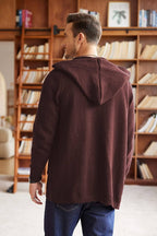 Lightweight Strick Cardigan Pullover with Pockets