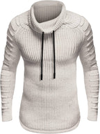 Strick-Rollkragenpullover für Herren – Premium Thermal mit Schalkragen