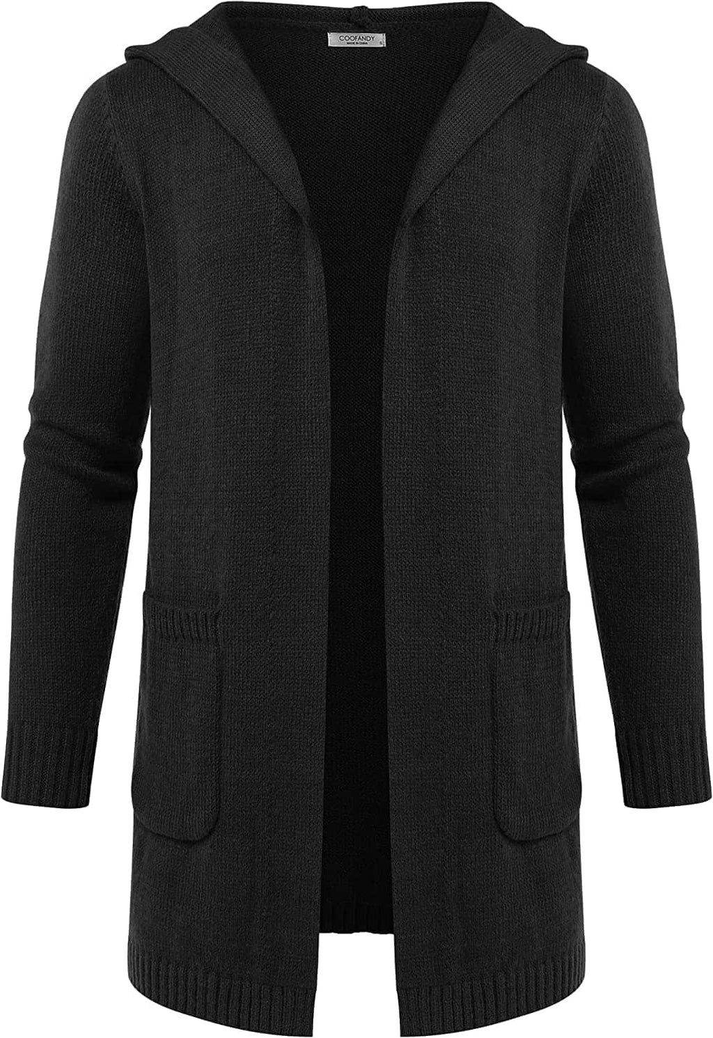 Lightweight Strick Cardigan Pullover with Pockets