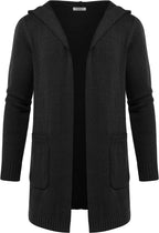 Lightweight Strick Cardigan Pullover with Pockets