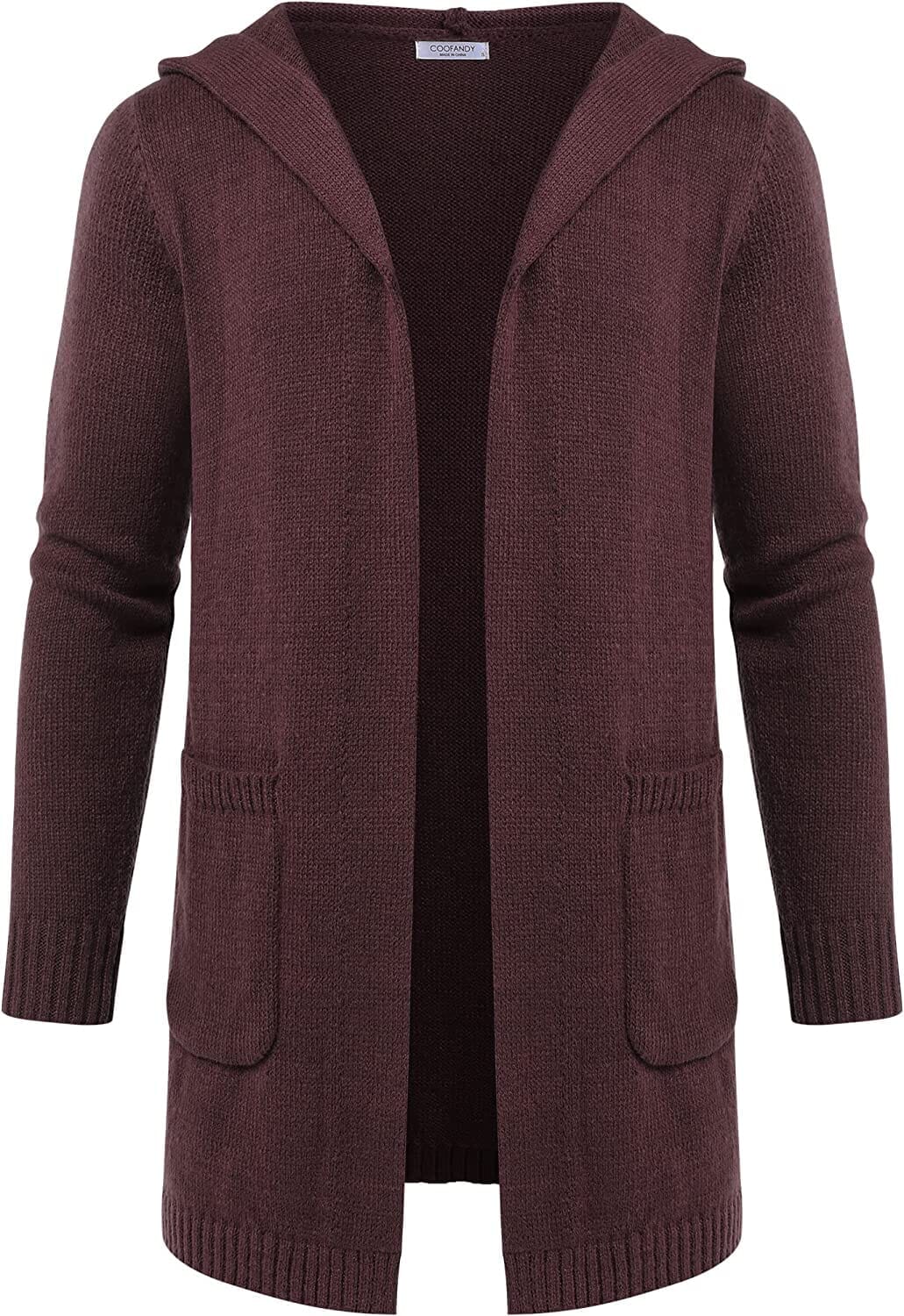 Lightweight Strick Cardigan Pullover with Pockets