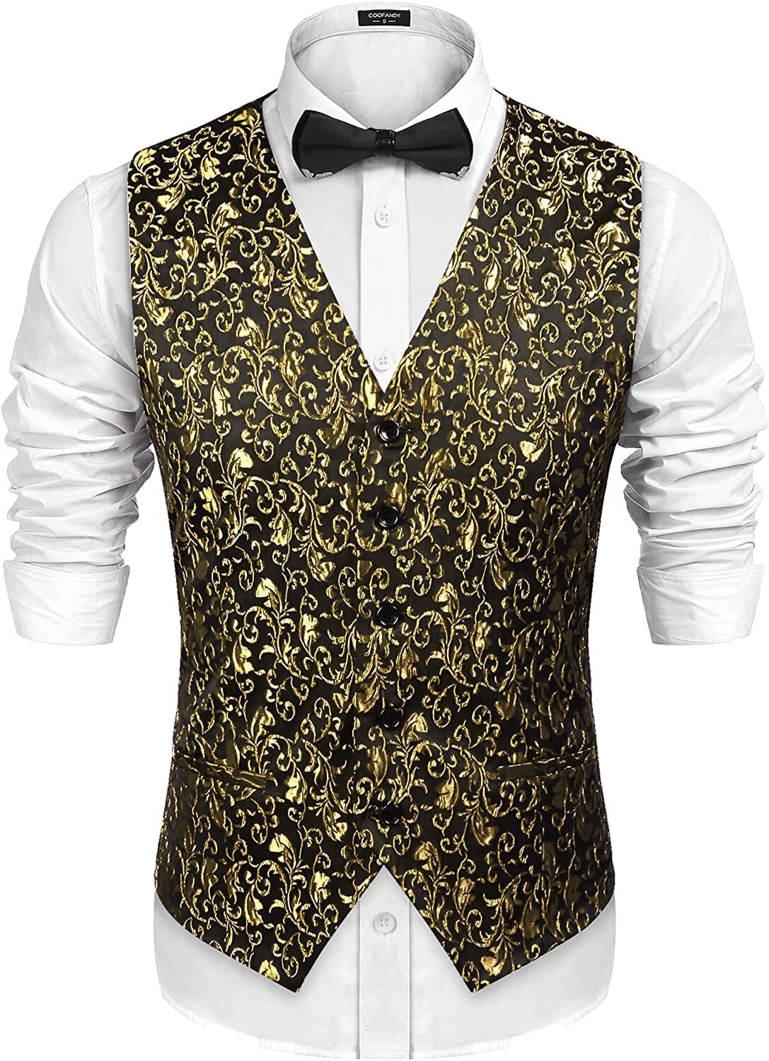 Blumen Victorian Tuxedo Anzug Weste