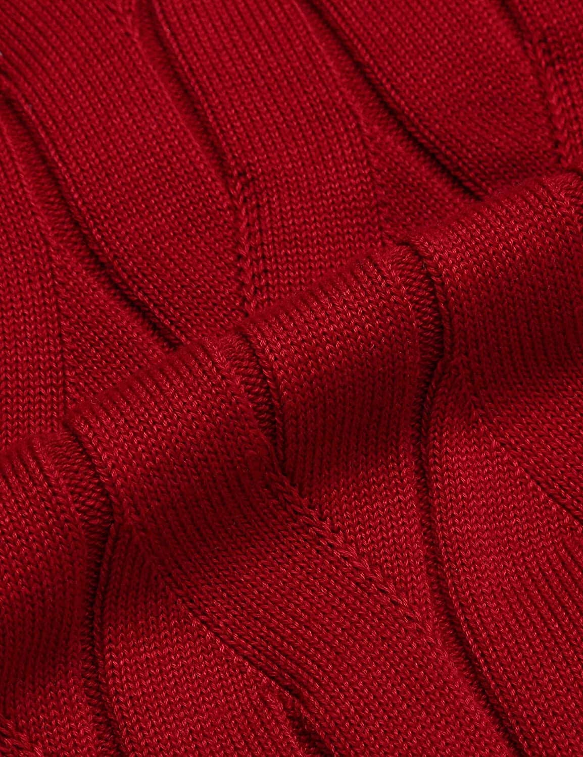 Slim Fit Rollkragen Strick Pullover Pullover