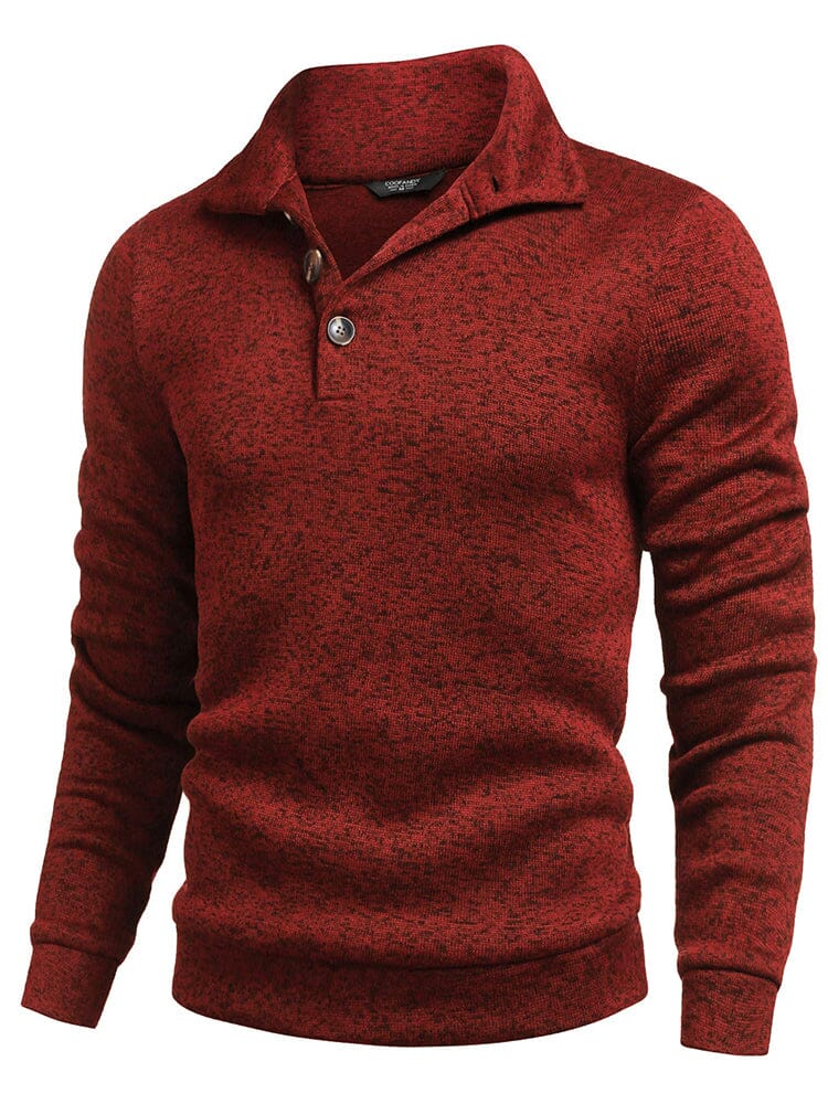 Casual Thermal Texured Strick Sweatshirt