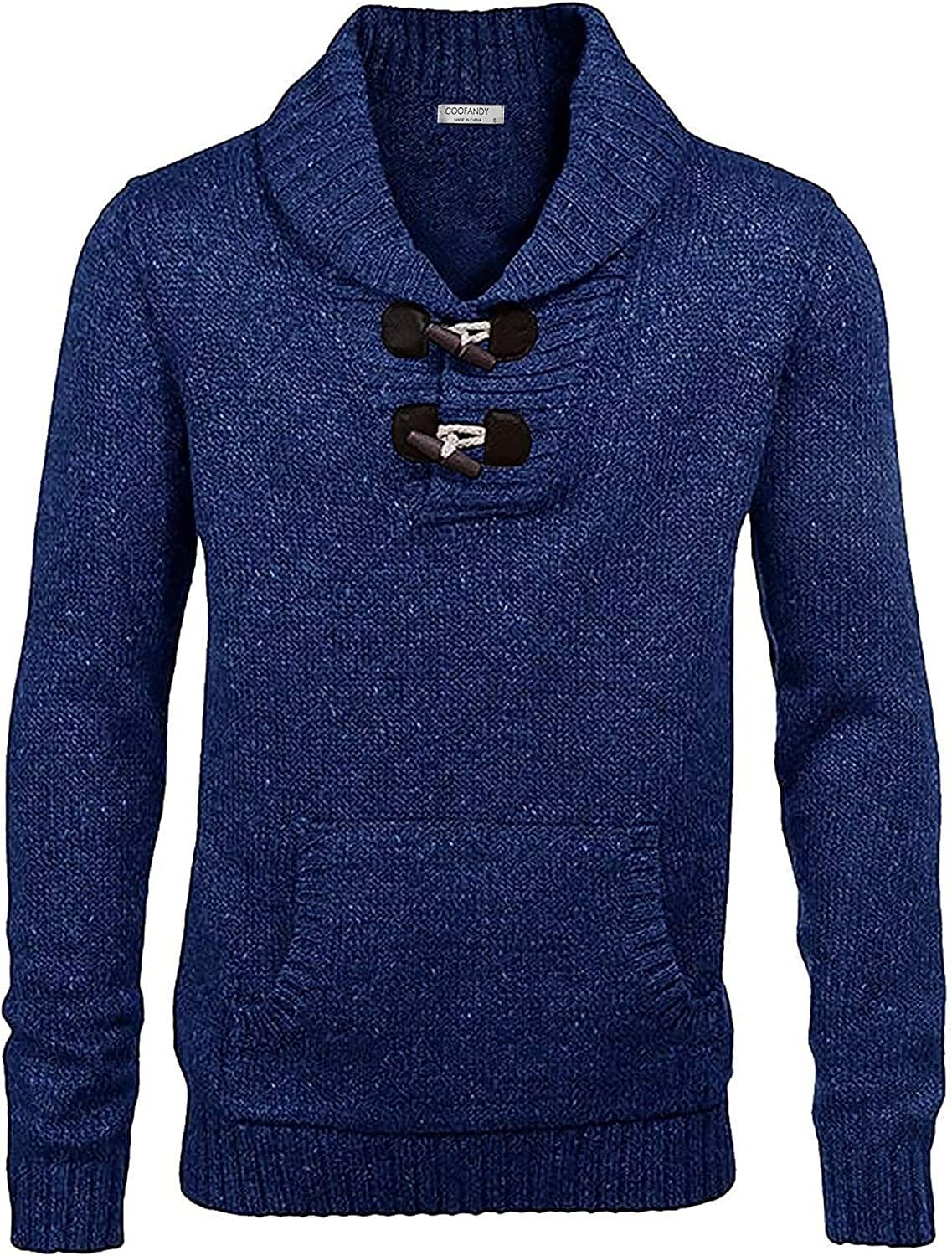 Schalkragen Kragen Pullover Strick Pullover with Pockets