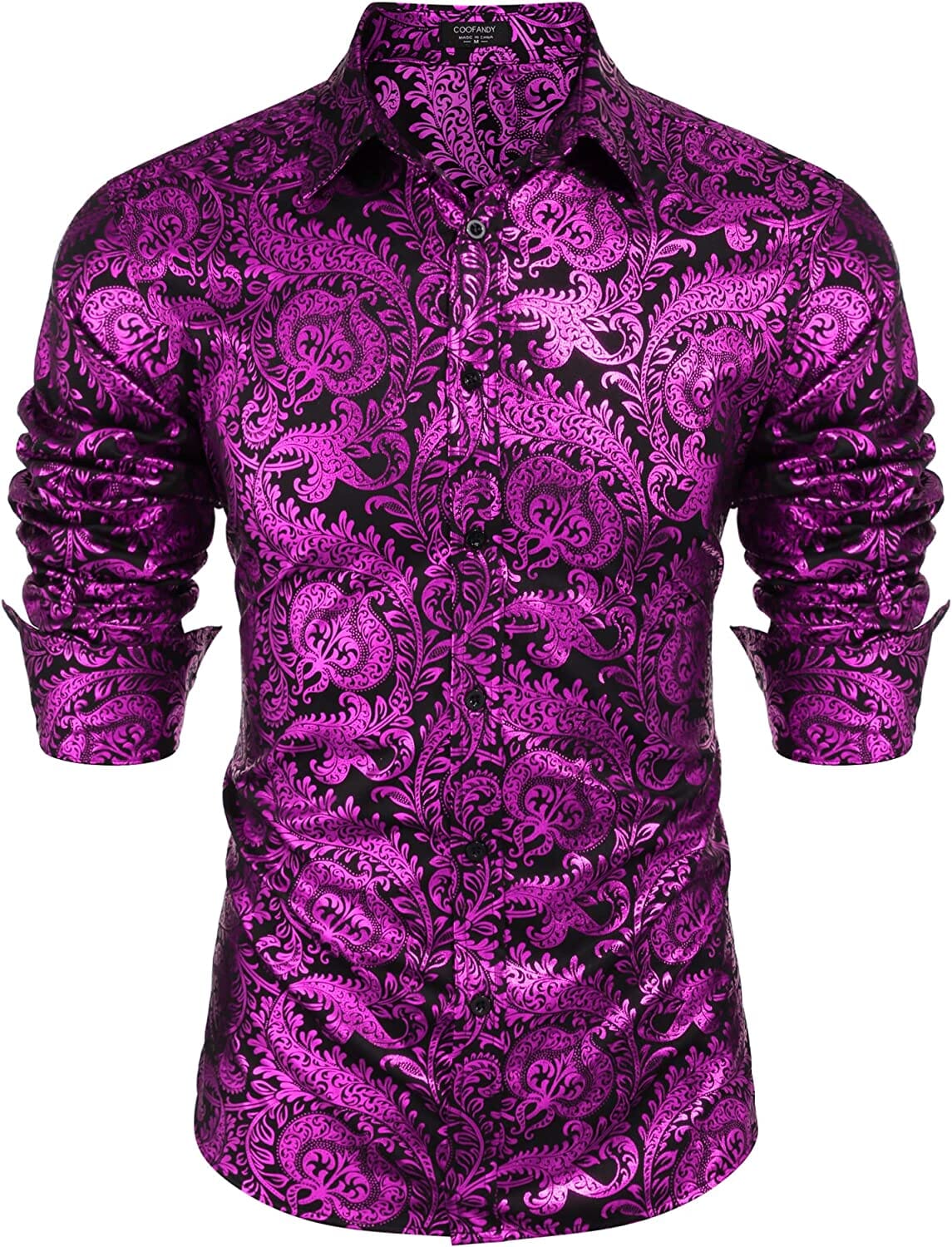 Luxus Design Blumen Dress Hemd