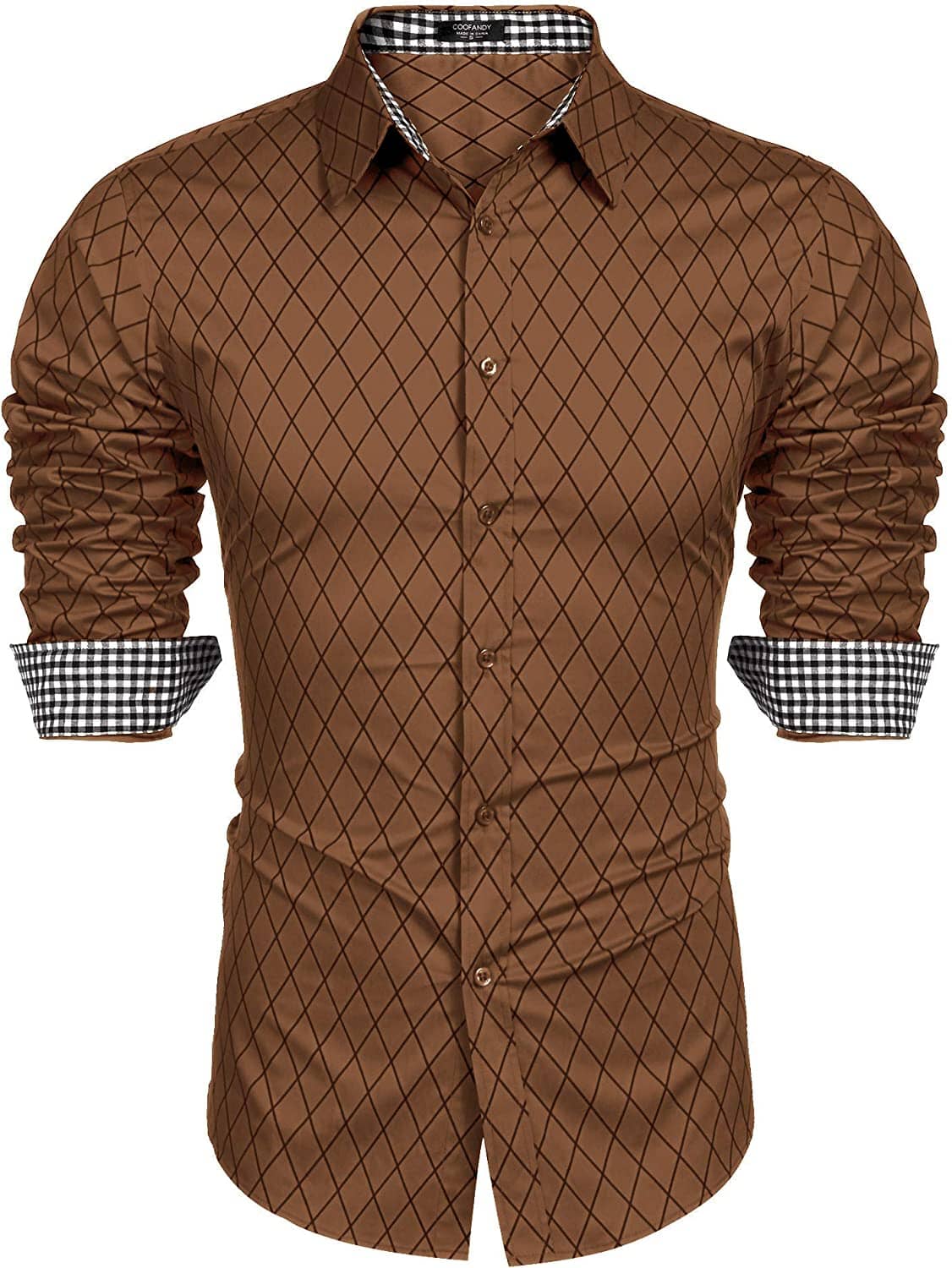 Business Lang Ärmel Slim Fit Dress Hemd