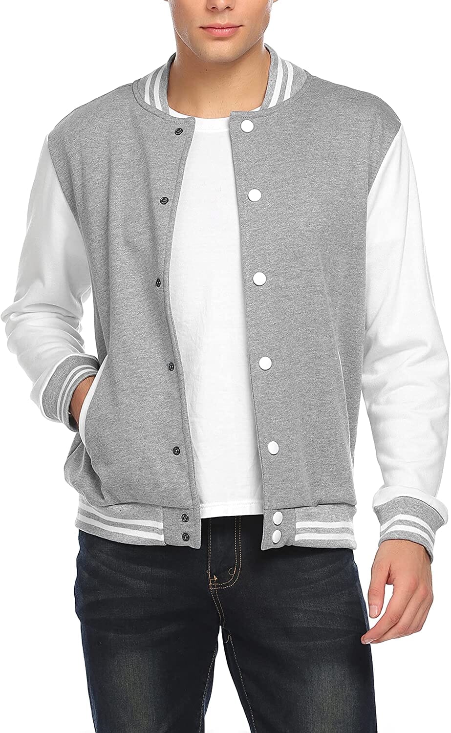 Fashion Varsity Baumwolle Bomber Jacken