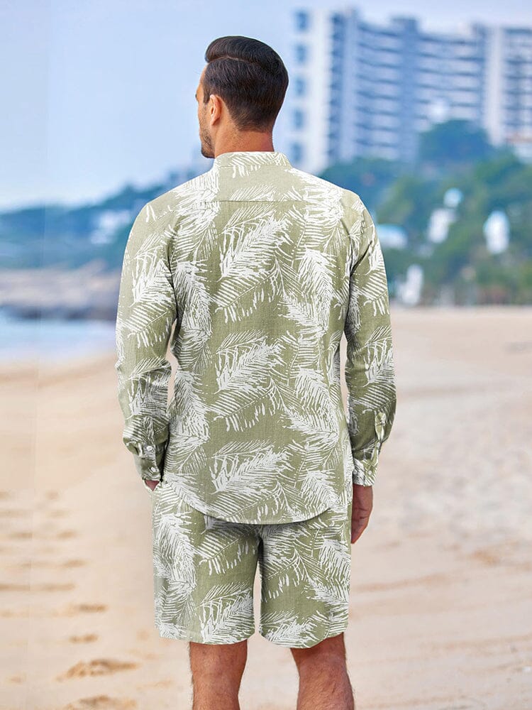 Casual 100% Baumwolle Graphic Hemd Sets