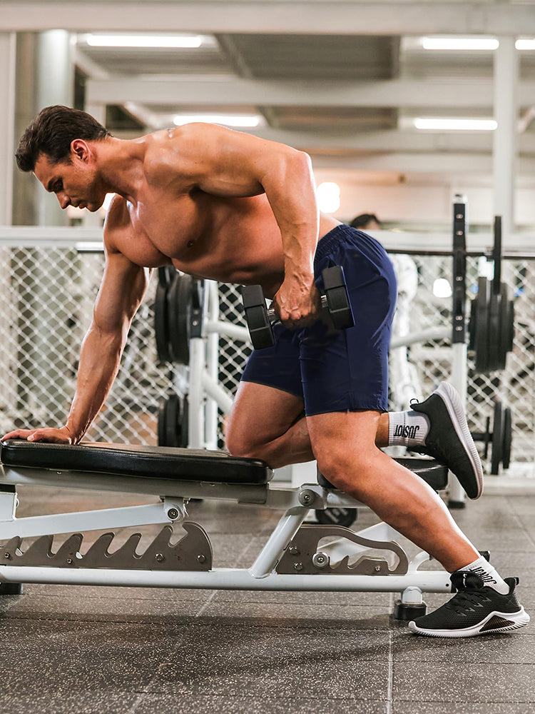 2-Pack Schnell Trocken Gym Shorts