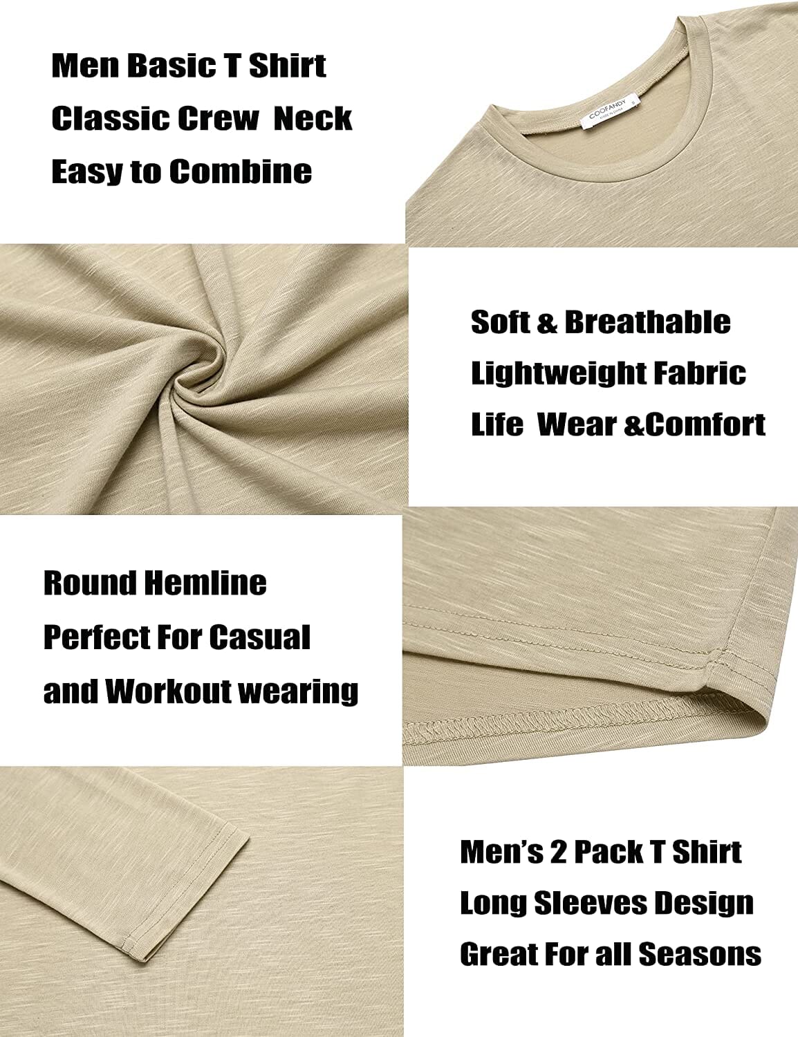 2-Pack Muscle Fitted Workout T-Hemd