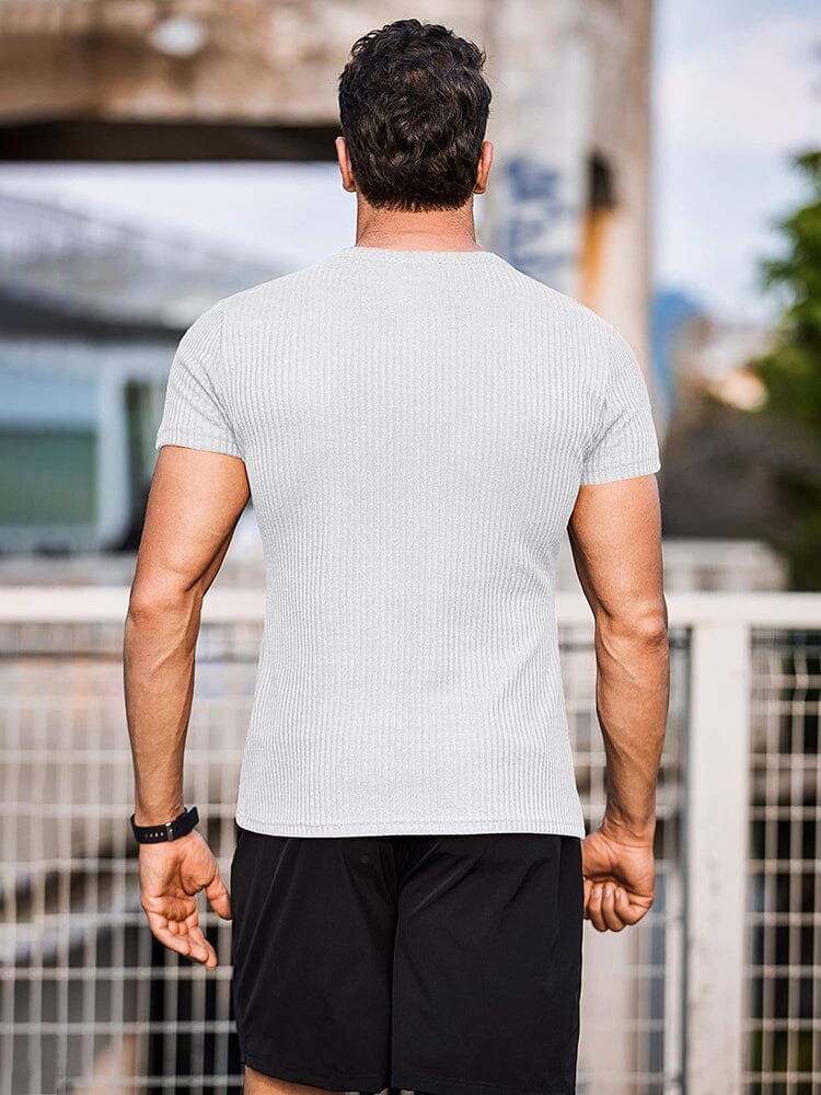 Stretch Pit Stripe Gym T-Hemd