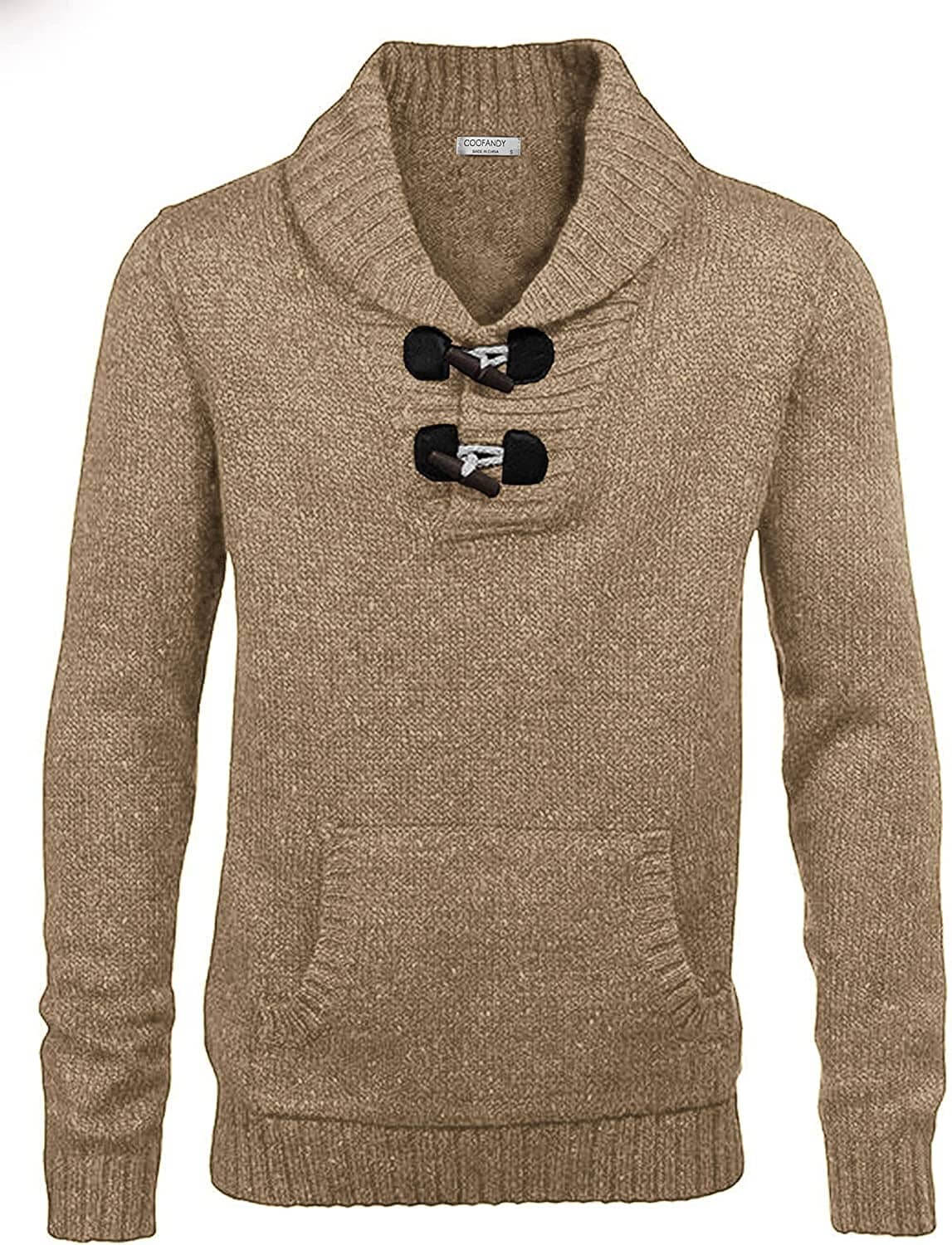 Schalkragen Kragen Pullover Strick Pullover with Pockets