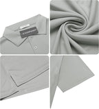 Knopf Closure Polo Hemd