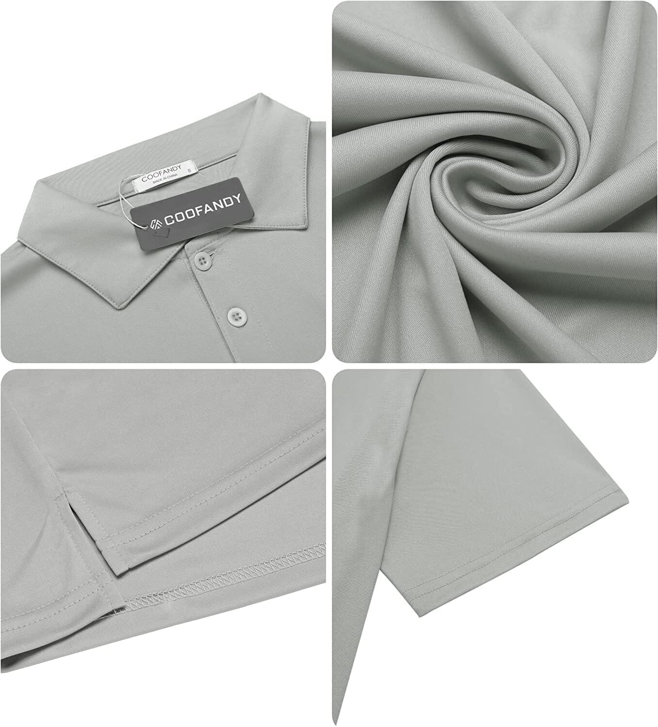 Knopf Closure Polo Hemd