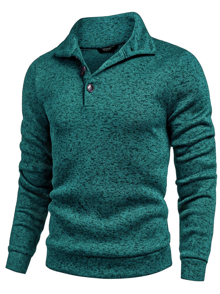 Casual Thermal Texured Strick Sweatshirt
