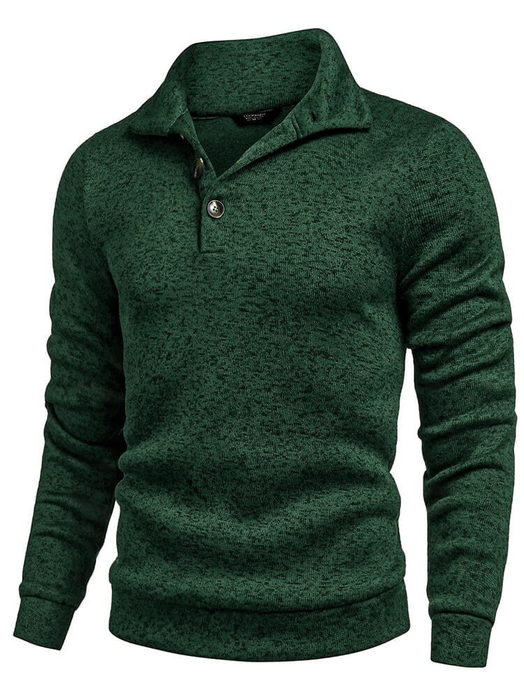 Casual Thermal Texured Strick Sweatshirt
