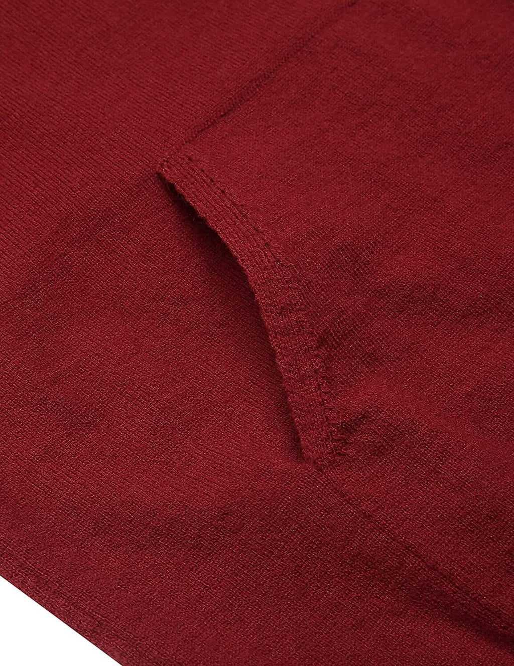 Lang Ärmel Strick Pullover Mit Kapuze Pullover