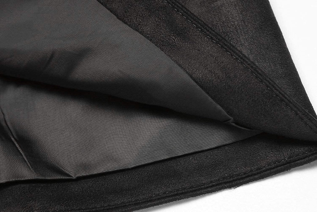 Western Suede Leather Weste Anzug