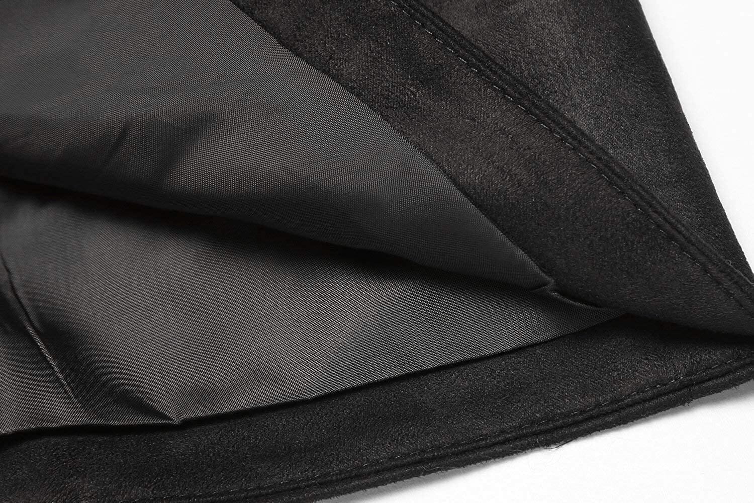 Western Suede Leather Weste Anzug