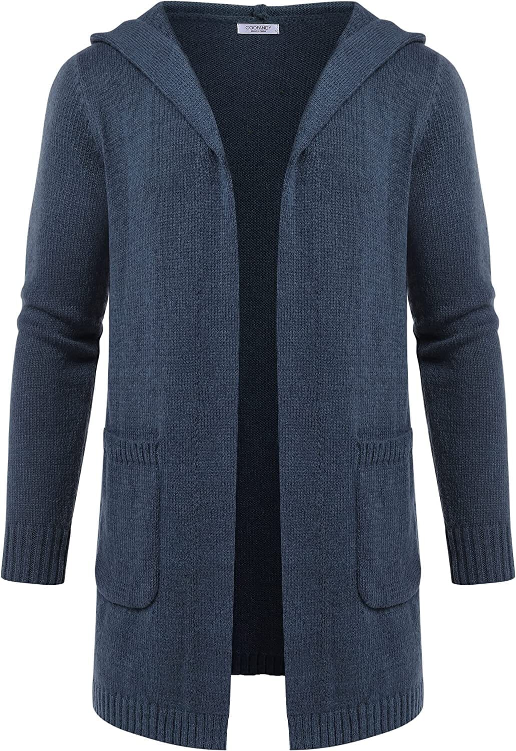 Lightweight Strick Cardigan Pullover with Pockets