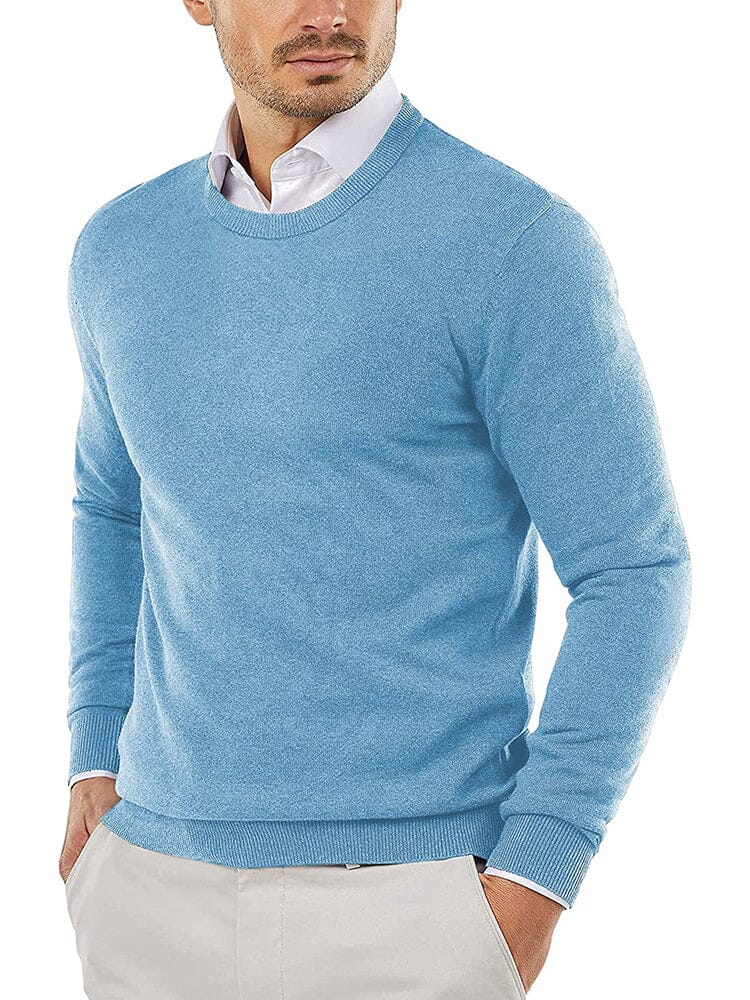 Crew Neck Slim Fit Pullover Strick Pullover