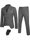 4-Teil One Knopf Blazer Anzug Sets