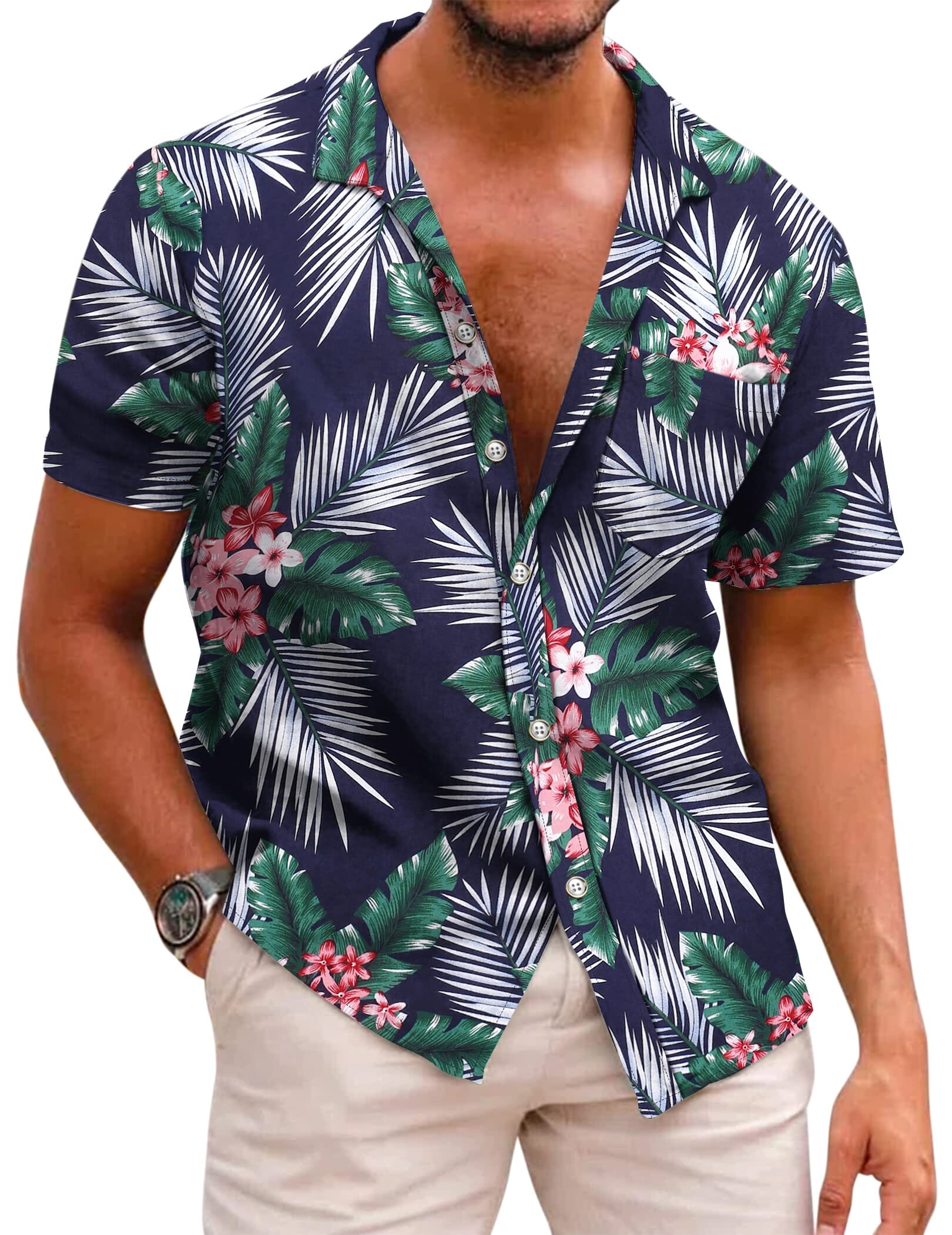 Hawaii Blumen Hemden